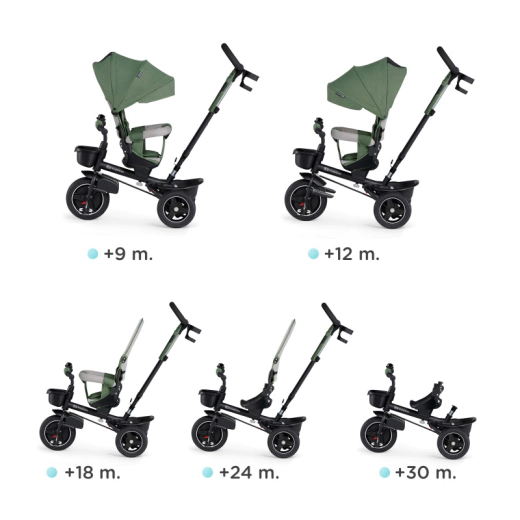 Триколка Kinderkraft SPINSTEP, розова