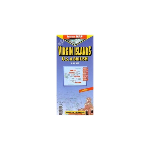 Virgin Islands U.S.& British/ 1: 80 000+ City Maps