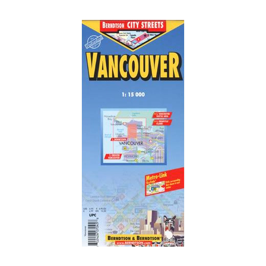 Vancouver: City Streets/ 1: 15 000