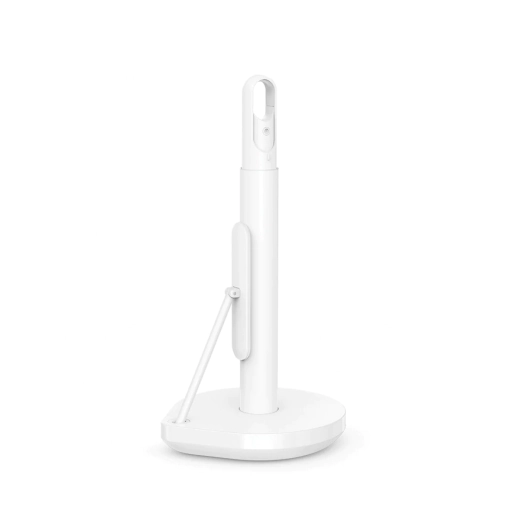 Поставка за кухненска хартия Simplehuman с помпа, 38 см, бял