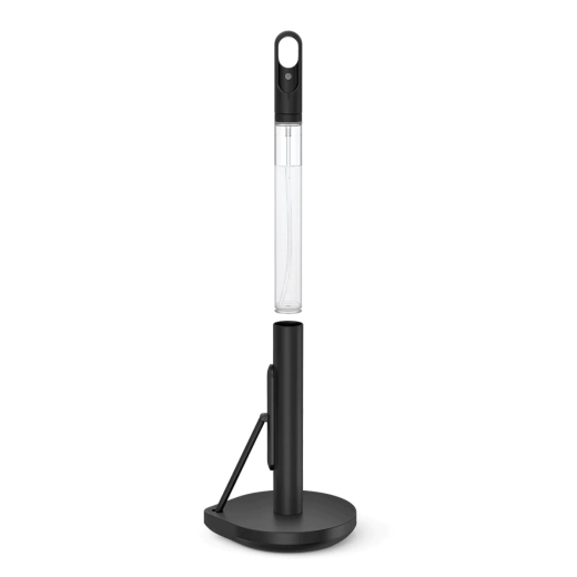 Поставка за кухненска хартия Simplehuman с помпа, 38 см, черен мат