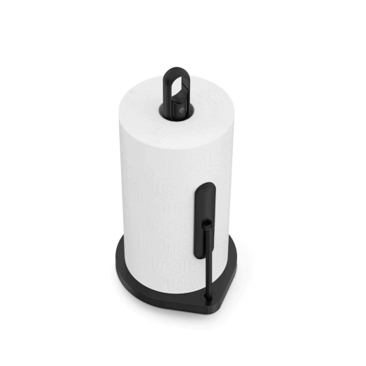 Поставка за кухненска хартия Simplehuman с помпа, 38 см, черен мат