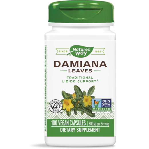 Дамиана (лист) Nature's Way 400 мг