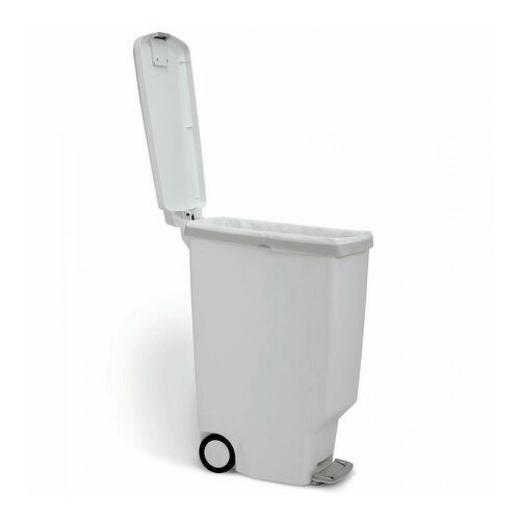 Кош за отпадъци Simplehuman Slim 40 л, бял
