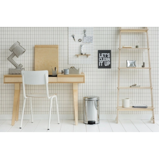 Кош за отпадъци Brabantia New Icon 12 л ( стомана гланц )