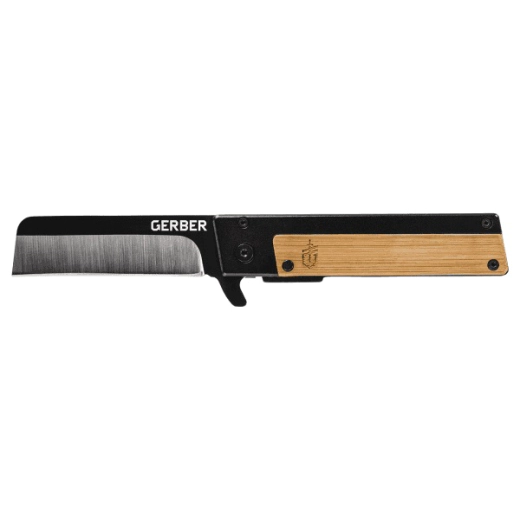 Сгъваем нож Gerber Quadrant Modern с бамбукова дръжка