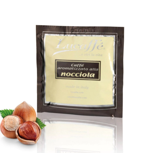 Кафе дози Lucaffe Nocciola с аромат на лешник - 150 бр х 7 г