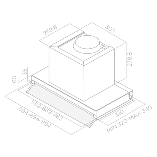  Аспиратор Elica Box IN 60