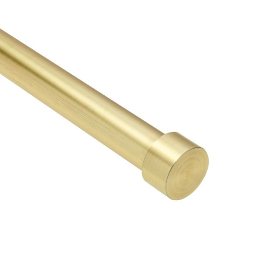 Корниз Umbra Cappa размер 183 - 366 см, цвят месинг 