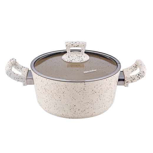 Тенджера Hascevher Granite 24 см, 4,9 л