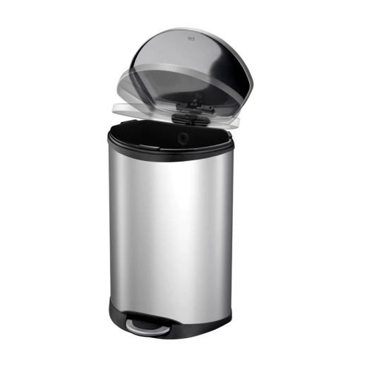 Кош за отпадъци с педал Eko Shell, 50 л - мат
