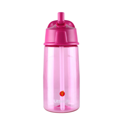 Неразливна бутилка за вода LittleLife L15120 550 мл - розова