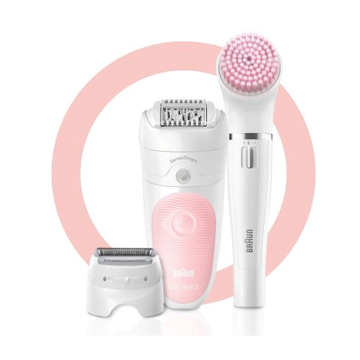 Епилатор и четка за лице Braun Beauty Set 5, SE5885 BS