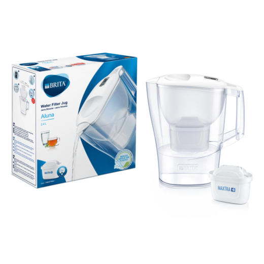 Филтрираща кана за вода Brita Aluna Cool Memo, бяла