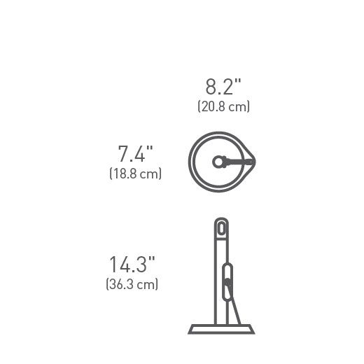 Поставка за кухненска хартия Simplehuman 23/32 см