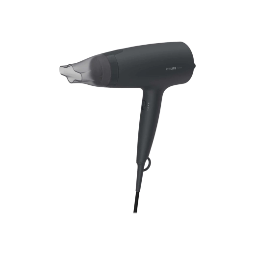 Сешоар Philips ThermoProtect, 1600 W, черен/сив