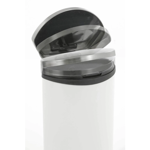 Кош за отпадъци с педал Eko Shell, 30 л - бял