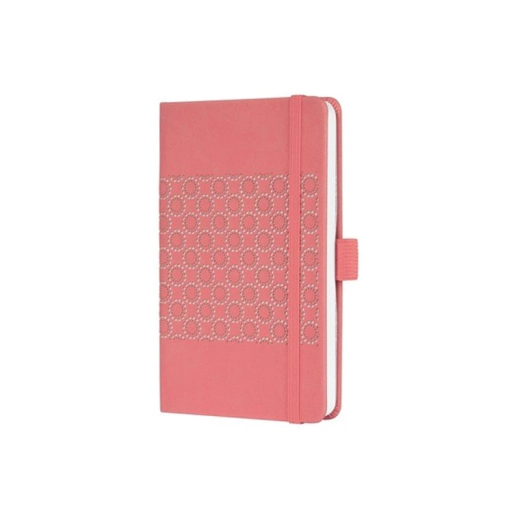 Бележник Jolie Sigel Salmon Pink A6, твърда корица