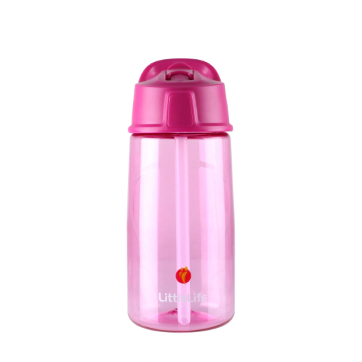 Неразливна бутилка за вода LittleLife L15120 550 мл - розова