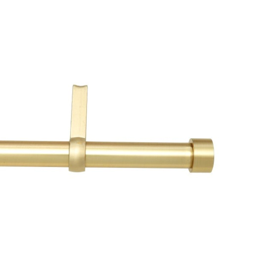 Корниз Umbra Cappa размер 183 - 366 см, цвят месинг 