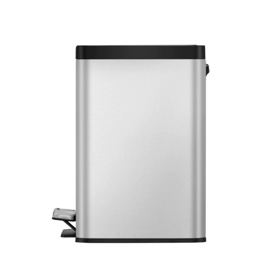 Кош за разделно събиране на отпадъци с педал EKO EUROPE Essential 20 л + 9 л - матиран 