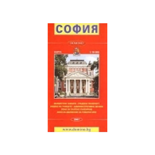 Карта София - градски транспорт, бензиностанции …