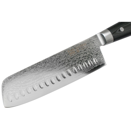 Нож Nakiri с вдлъбнатини Yaxell Ran 69 - 18 см