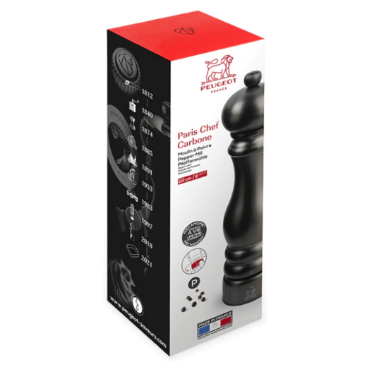 Мелничка за пипер Peugeot Paris Chef U-Select 22 см, сив карбон