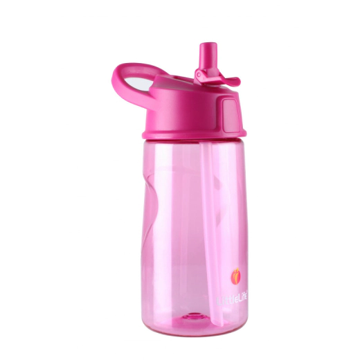 Неразливна бутилка за вода LittleLife L15120 550 мл - розова