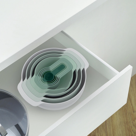 Купи Joseph Joseph Nest 9 plus Editions, зелен цвят 