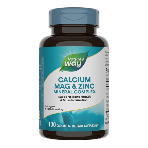 Калций & Магнезий & Цинк Nature's Way 255 мг, 100 капсули