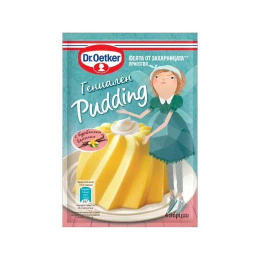 Гениален пудинг с бурбонска ванилия Dr. Oetker - 34 г
