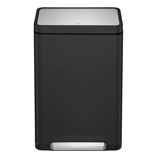 Кош за разделно събиране Eko X-cube 2 х 20 л - черен