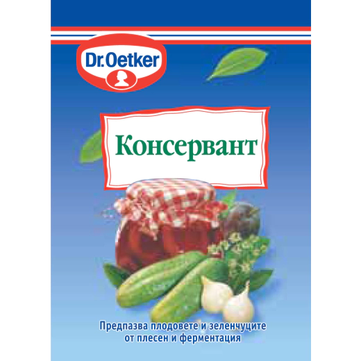 5 броя консервант туршии Dr. Oetker, 7 г
