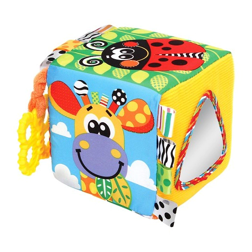 Меко кубче Playgro 'Забавление с приятели'