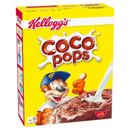 Зърнена закуска Kellogg's Шоко Криспис/Попс 375 г