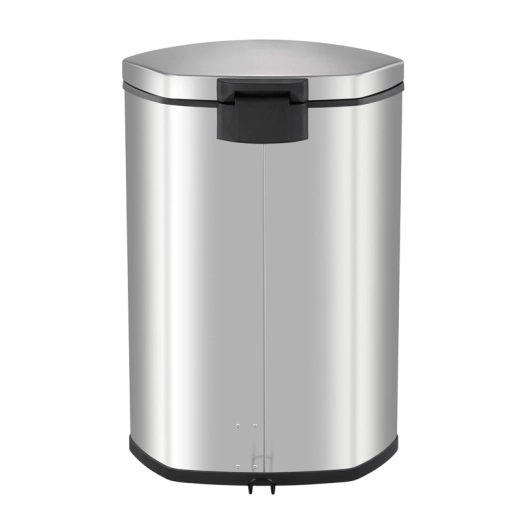 Кош за отпадъци с педал Eko Shell, 50 л - мат