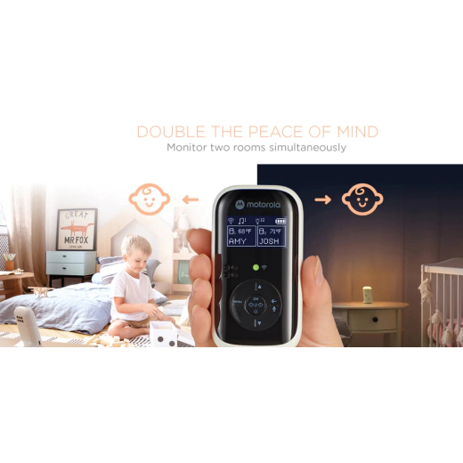 Аудио бебефон Motorola PIP15-2 с два предавателя