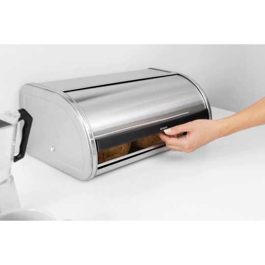 Кутия за хляб Brabantia Roll Top Platinum