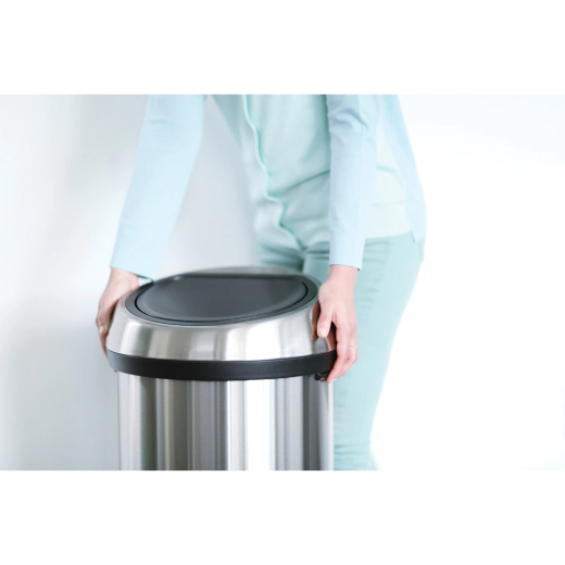 Кош за смет Brabantia Touch Bin Brilliant Steel, 60 л