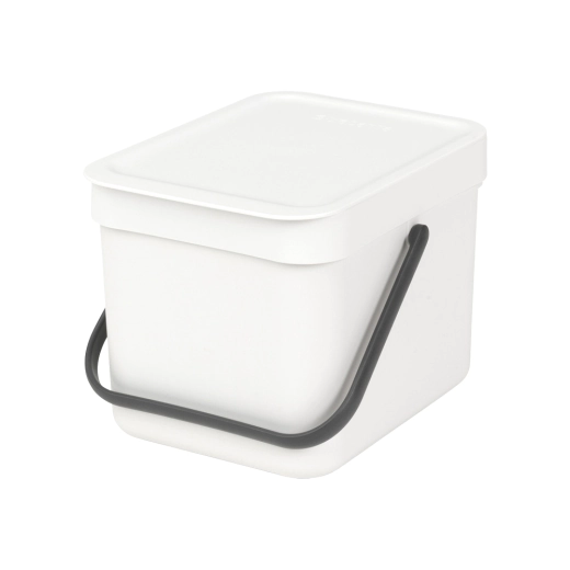 Кош за смет за разделно събиране Brabantia Sort&Go White, 6 л