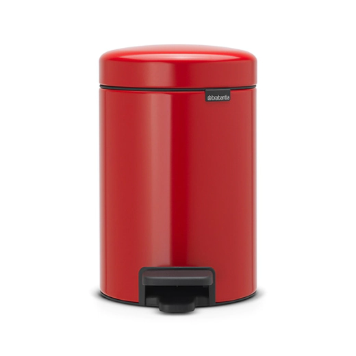 Кош за смет с педал Brabantia NewIcon Passion Red, 3 л