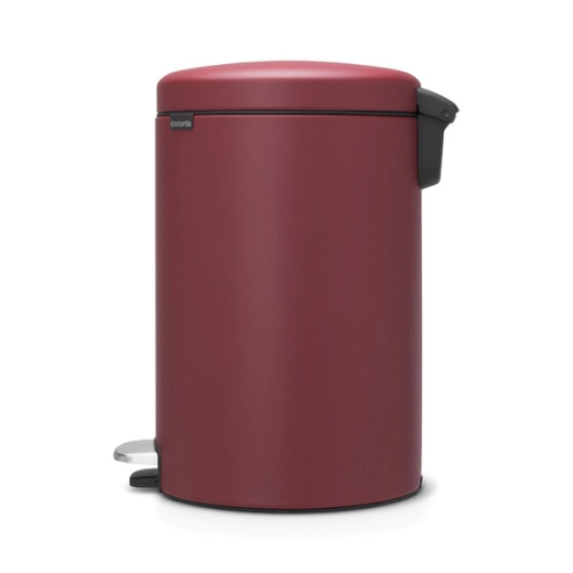Кош за смет с педал Brabantia NewIcon Mineral Windsor Red, 20 л