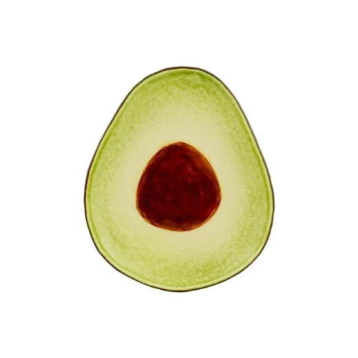 Чиния Bordallo Pinheiro Avocado Tropical Fruits дизаѝнерска керамика - 25.2 х 21.3 см