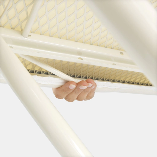 Маса за гладене с широка поставка за ютия Brabantia Barley, B 124 x 38 см