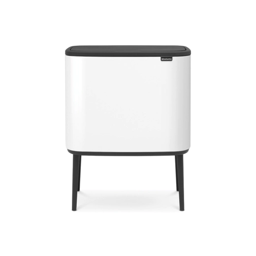Кош за смет Brabantia Bo Touch White, 11 + 23 л