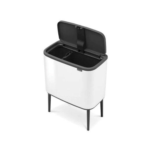 Кош за смет Brabantia Bo Touch White, 11 + 23 л