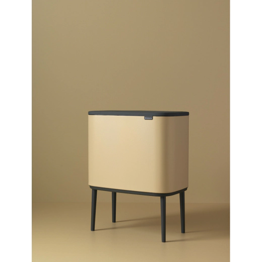 Кош за смет Brabantia Bo Touch GoldenBeach, 3 x 11 л