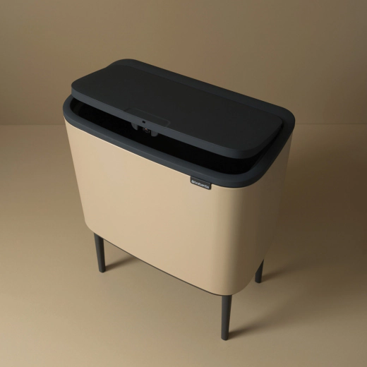 Кош за смет Brabantia Bo Touch GoldenBeach, 3 x 11 л