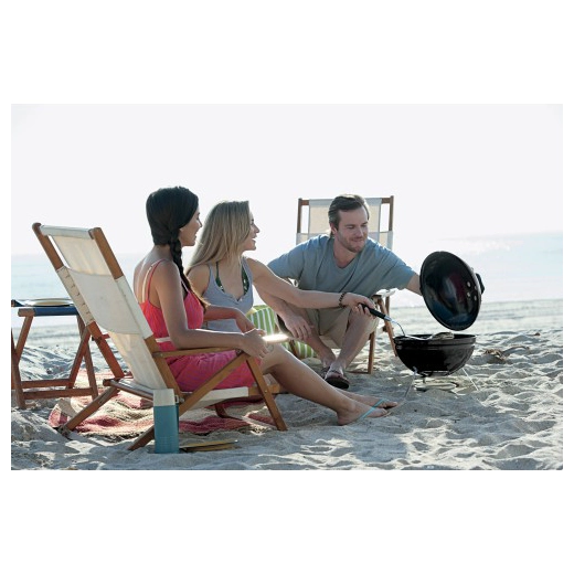 Преносимо барбекю на дървени въглища WEBER Smokey Joe 37 см